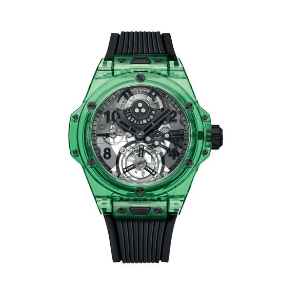 Hublot Replica Watch Big Bang Tourbillon Automatic Green SAXEM 44, 429.JG.0110.RT