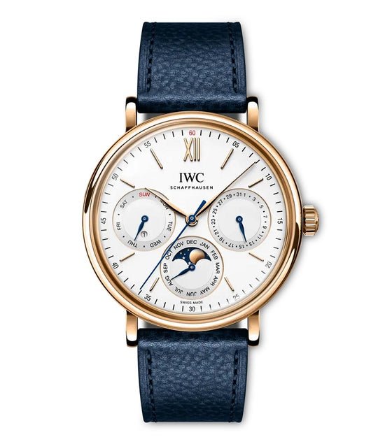 IWC Replica Watch Portugieser Perpetual Calendar, 18k Rose Gold, 40mm, IW344602