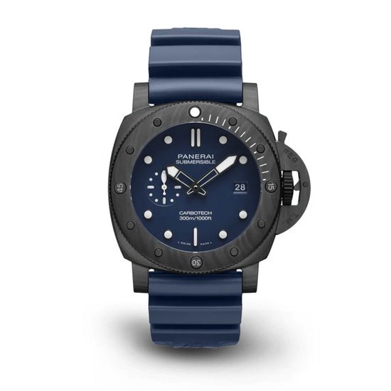 Panerai Replica Watch Submersible QuarantaQuattro Carbotech™ Blu Abisso PAM01232