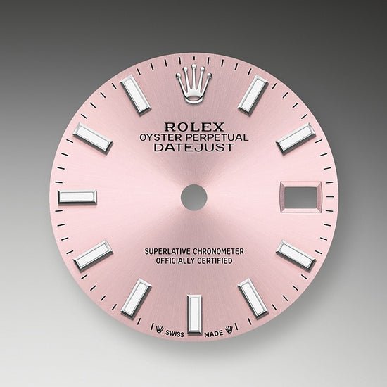 Rolex Replica Watch Lady-Datejust 28, Oystersteel and 18k White Gold, 279174-0002